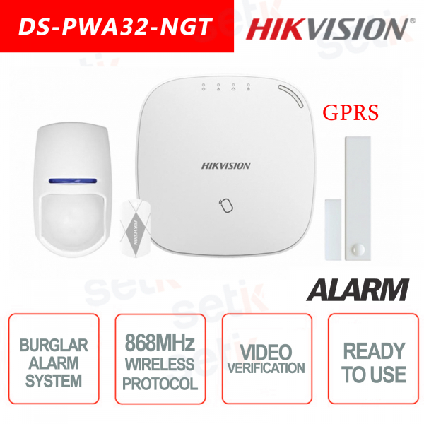 Les Composants D'un Système D'alarme Maison PACK HIKVISION MARRAKECH