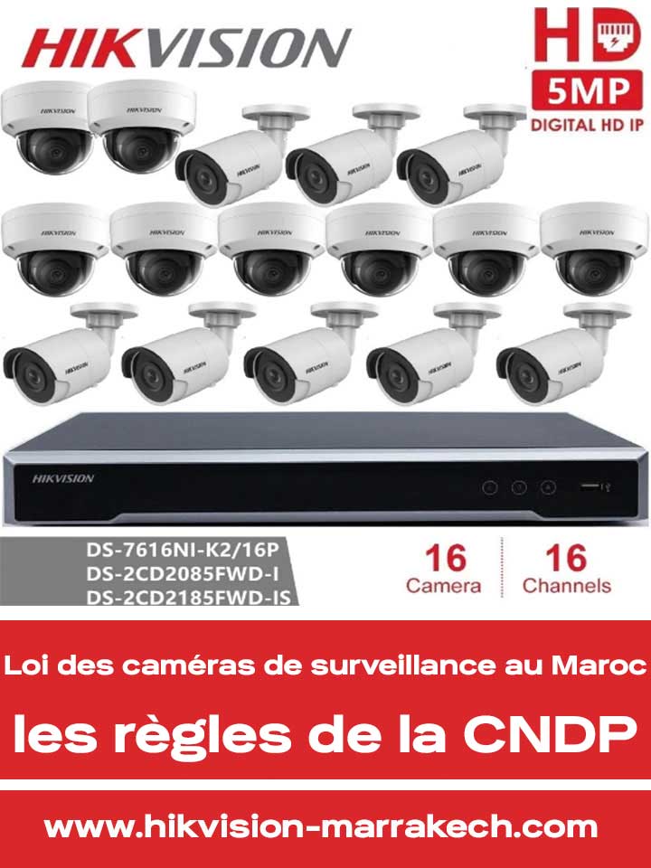 Loi des caméras de surveillance au Maroc ? Quelle procédure suivre ?