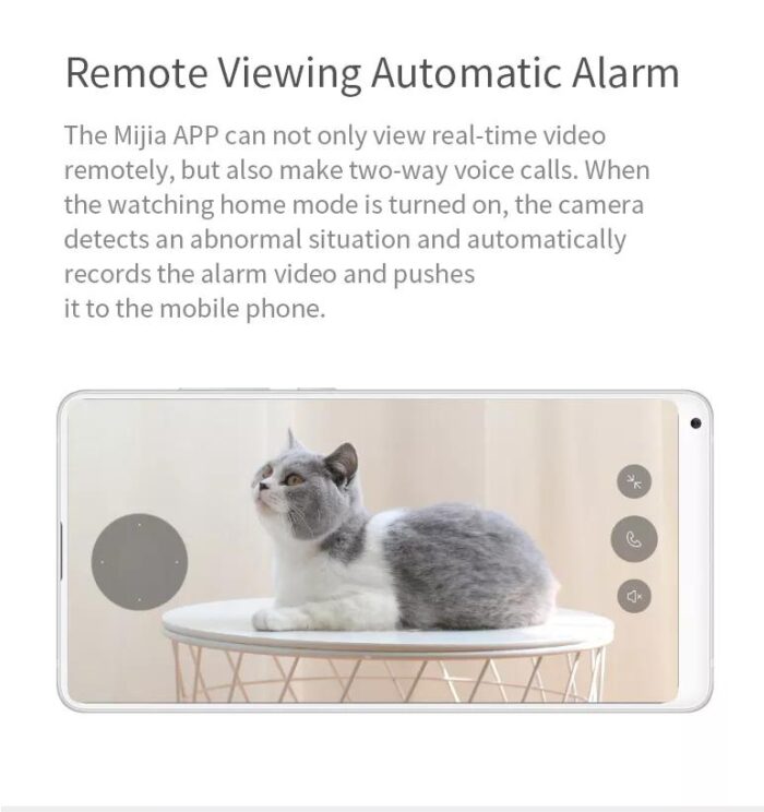 XIAOMI Mi Home Caméra de surveillance 360° 1080P