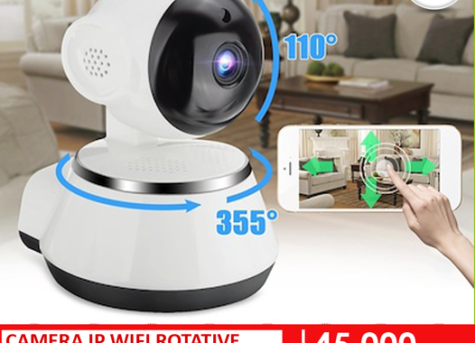 INSTALLER UNE CAMÉRA DE SURVEILLANCE WIFI ROTATIVE 360 A MARRAKECH Et Au Maroc