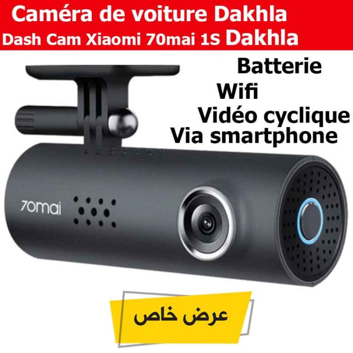 Caméra de voiture Dash Cam Xiaomi 70mai 1S Dakhla